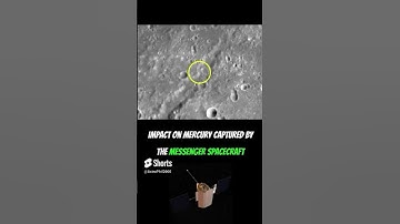 The MESSENGER Spacecraft Captures Impact On Mercury