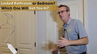 5 Easy Ways to Unlock a Bedroom Door or Unlock a Bathroom Door  Unlock Privacy Lock