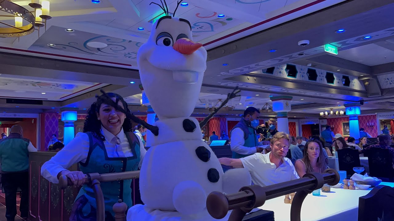 disney cruise frozen restaurant