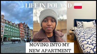 LIFE IN POLAND 🇵🇱: MOVING INTO MY NEW APARTMENT | WROCŁAW OLD CITY TOUR