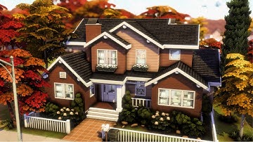 Cozy Base Game Family Home 🏡 The Sims 4 Speed Build | No CC