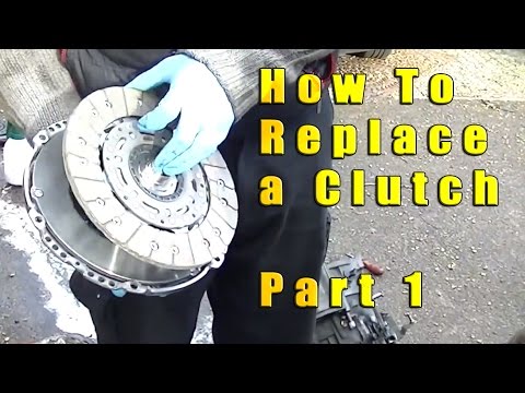 How to Replace a VW Clutch Part 1