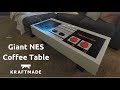 Giant NES Controller Coffee Table - Kraftmade