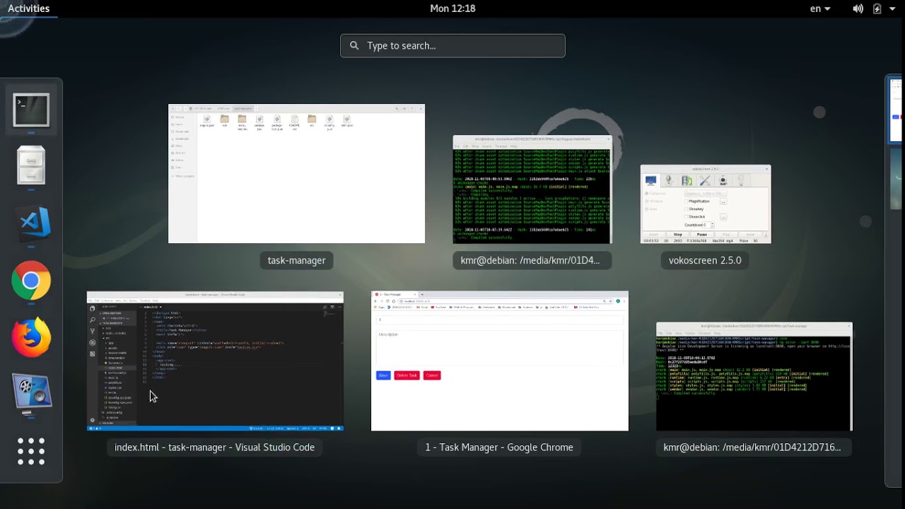 [Arabic] Angular 7 #12- Project #1- Task Manager- Overview احتراف ...