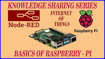 How to Node-Red | Knowledge Sharing Series | Basics of Node-Red | Raspberry Pi, Node-Red, IoT #01