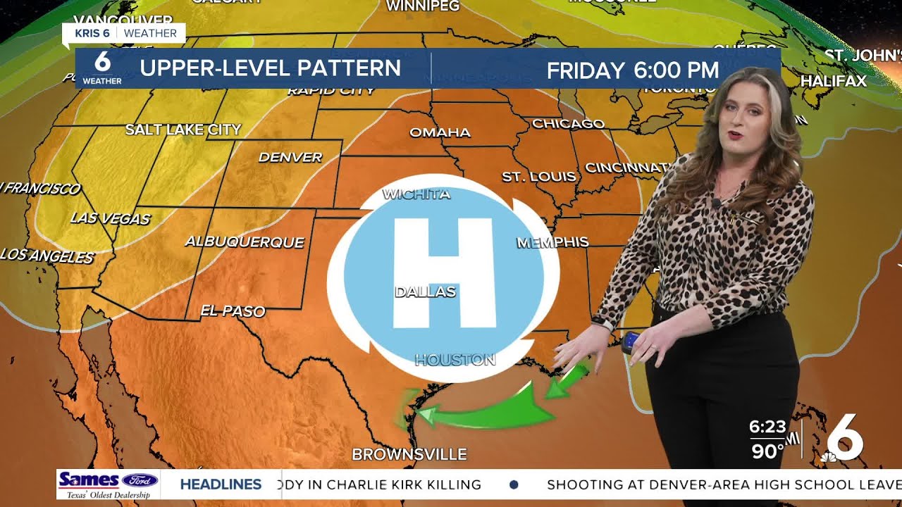 Rain chances return for the second half of the week - YouTube