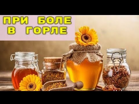 Мед  при больном горле . Польза меда при простуде