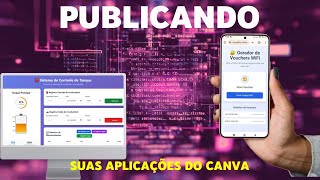 Canva Code - Publicando nossos projetos na Web