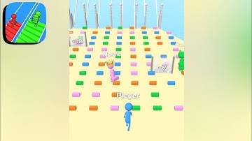 Bridge Race - All Levels Gameplay Android (Levels 1-5)