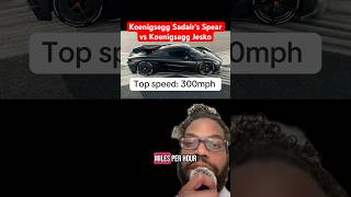 The 3 Main Differences Between The Sadairs Spear And Jesko