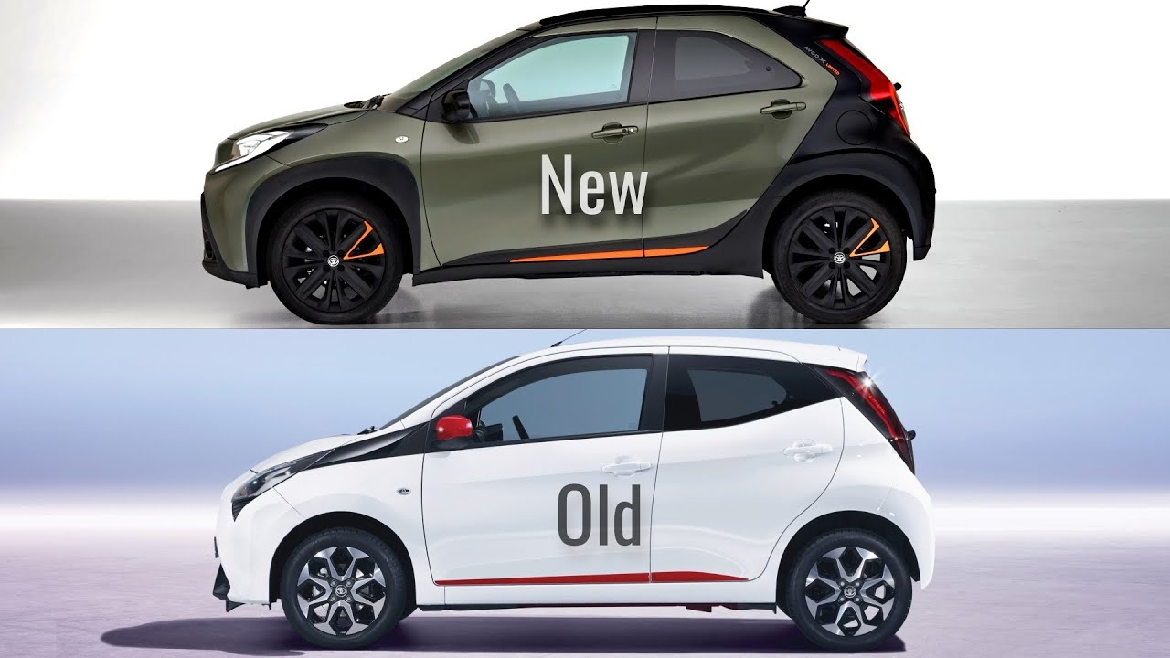 2022 Toyota Aygo X vs Old Toyota Aygo