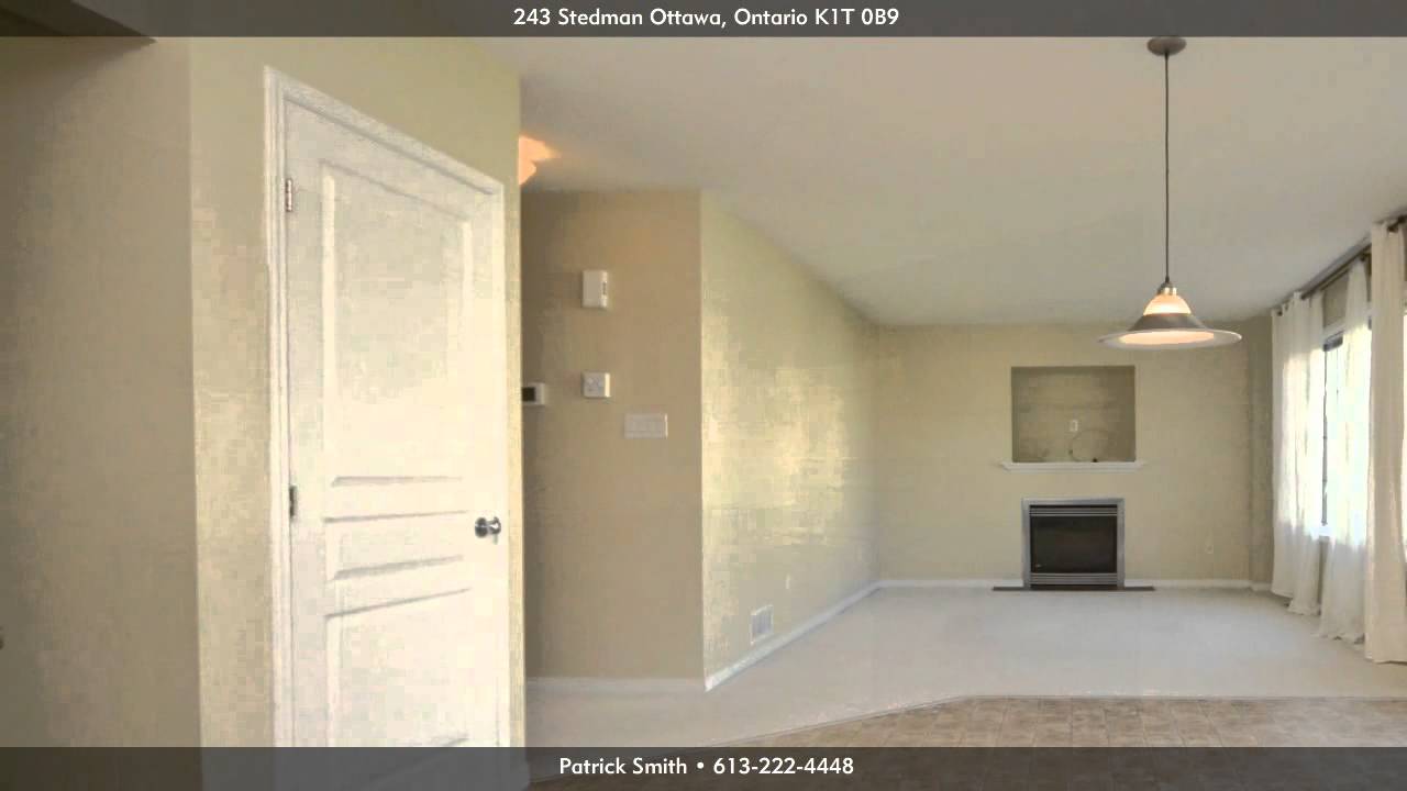 243 Stedman, Ottawa K1T 0B9, Ontario Virtual Tour YouTube
