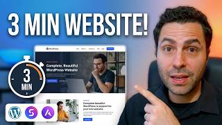 How to Start a WordPress website Fast with Astra, Spectra and Starter Templates (Free)