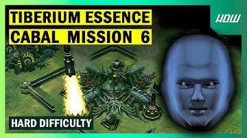 C&C 3 TIBERIUM WARS - TIBERIUM ESSENCE - CABAL MISSION 6 VS NOD - HARD DIFFICULTY - 4K