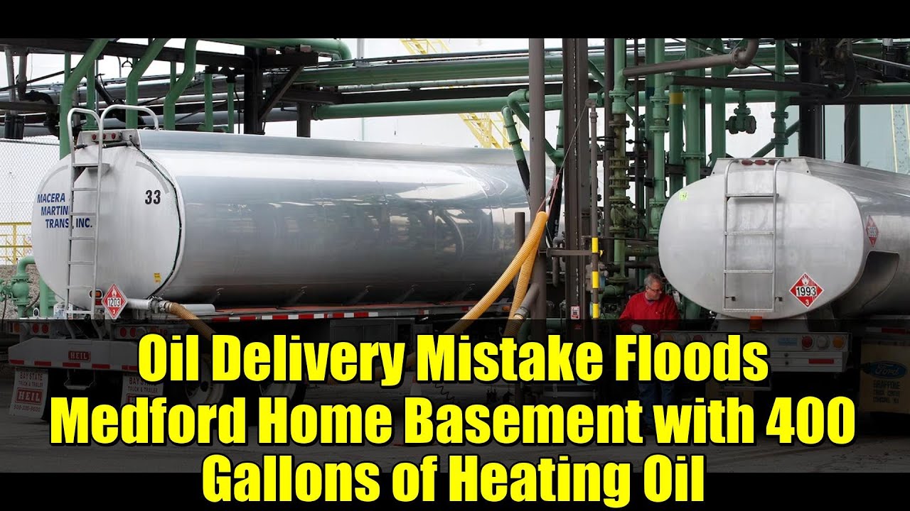 Oil Delivery Mistake Floods Medford Home Basement with 400 Gallons of Heating Oil