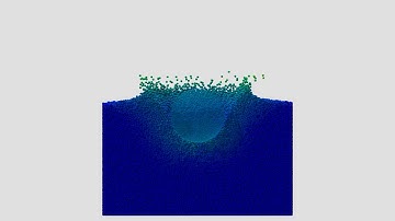 056 Impact into granular material