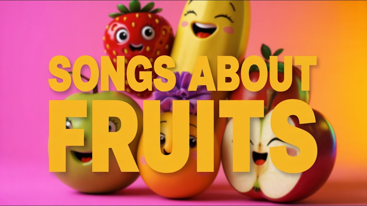Fruits Rhyme for Preschoolers | Learn English Fruit Names with Fun ...