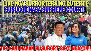 Download Lagu LIVE MGA SUPPORTERS NG DUTERTE SUSUGOD SA SUPREME COURT TAY KAMI NAMAN ITO NA? MP3