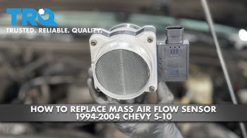 How to Replace Mass Air Flow Sensor 1994-2004 Chevy S-10