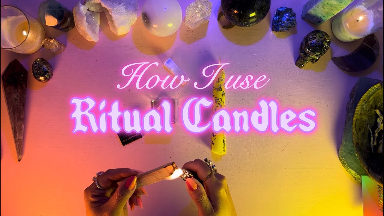 How to manifest using Ritual Candles - Quick tutorial for a simple and ...