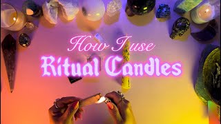 ✨How to manifest using Ritual Candles - Quick tutorial for a simple and easy way to Ritual✨
