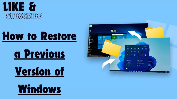Lỗi restoring your previous version of windows reset liên tục năm 2024