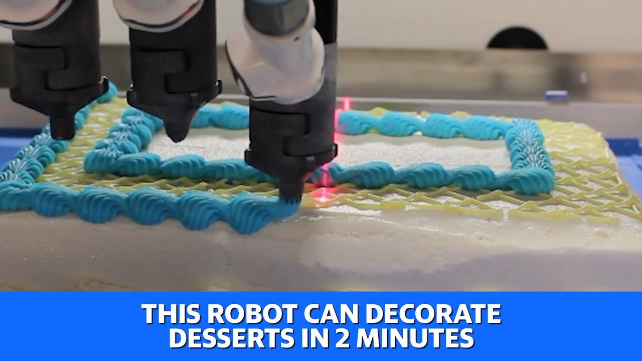 Robotic Cake Making Machines AWESOME FOOD PROCESSING 