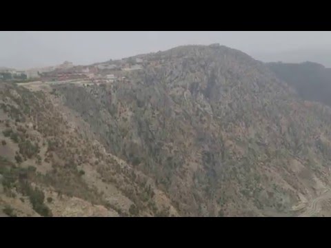 Al-Baha, Saudi Arabia, Hill Top View from Raghadan Forests