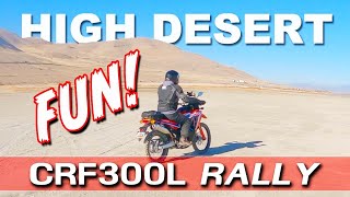 Fun in the High Desert on 2 CRF300L Rallys by High Desert Hills 1,202 views 1 year ago 3 minutes, 3 seconds