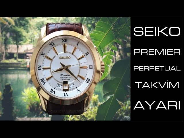 SEİKO 6A32 PERPETUAL TAKVİM AYARI / PERPETUAL CALENDAR SETTING - YouTube