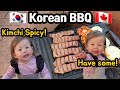 소고기 먹방| Korean BBQ| 국제커플| 캐나다| 육아| 브이로그