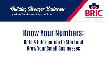 Know Your Numbers: Census Business Builder