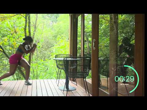 GLUTE WORKOUT || 10MIN OUTDOOR GLUTE WORKOUT