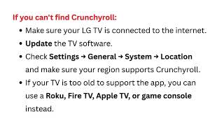 How To Get Crunchyroll On LG TV – Install App & Stream Anime On webOS screenshot 4