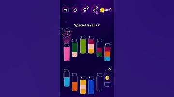 How to pass special level 77 on get color #games #getcolor