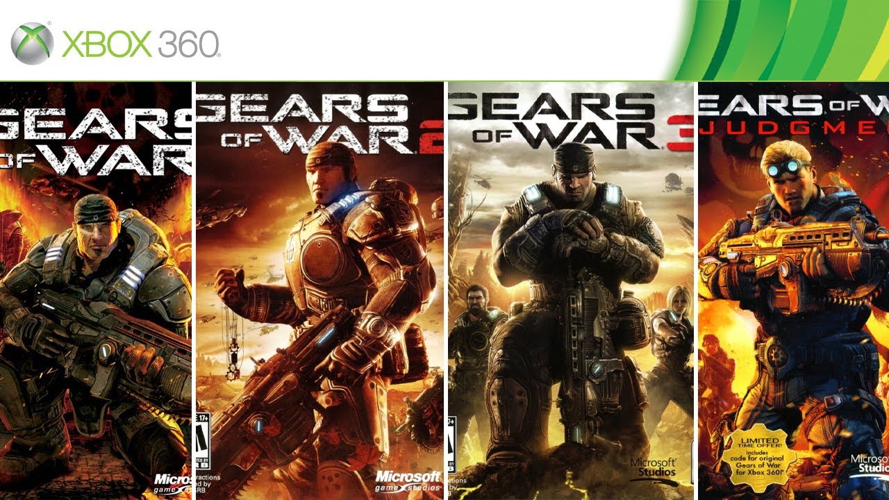 Gears of War Games for Xbox 360 