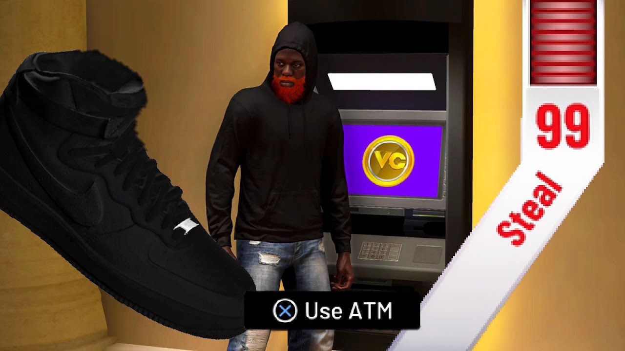 nba 2k20 black air force 1