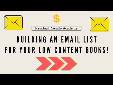 Get More BOOK REVIEWS by Building Email Lists | How to Build an Email List for Self-Publishing Books