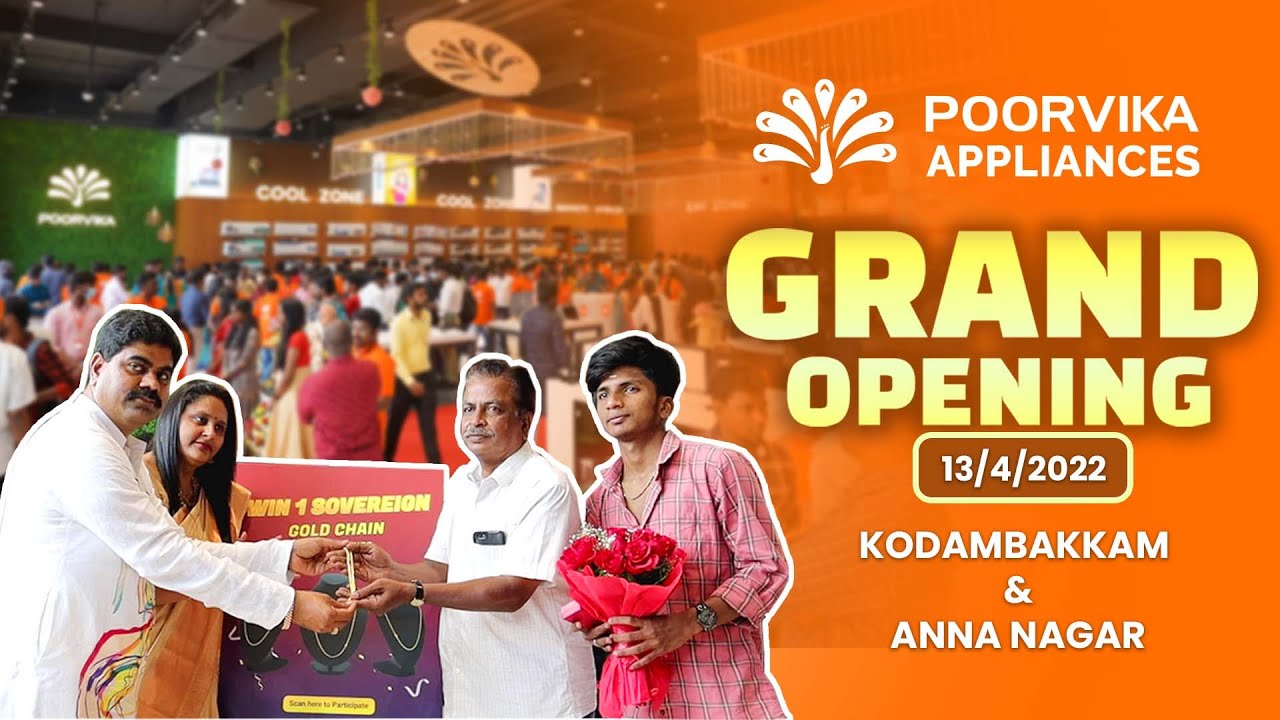 பூர்விகாவின் புதிய அத்தியாயம் Poorvika Appliances New Home