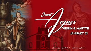 JANUARY 21, 2021 | 6PM | Memorial of St. Agnes, virgin and martyr;