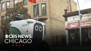 Robot delivery services seek expansion in Chicago's 1st Ward