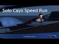 GTA Online Cayo Perico Heist / longfin approach solo speed run, 8:28