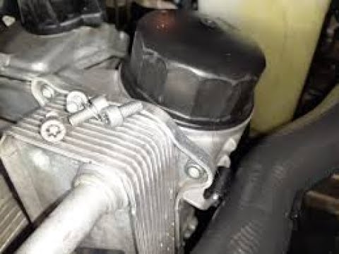 Mercedes Benz oil cooler repair