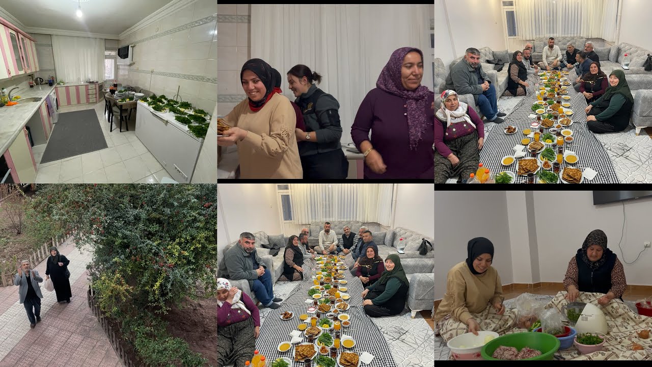 AKSARAYDA 30 KİŞİLİK DAVET HAZIRLADIK⁉️85 ADET KIYMALI YAPTIRDIK👏ERDOĞAN AMCAGİLE YARDIMA GELDİM👏✅