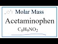 Acetaminophen Molecular Structure and Properties