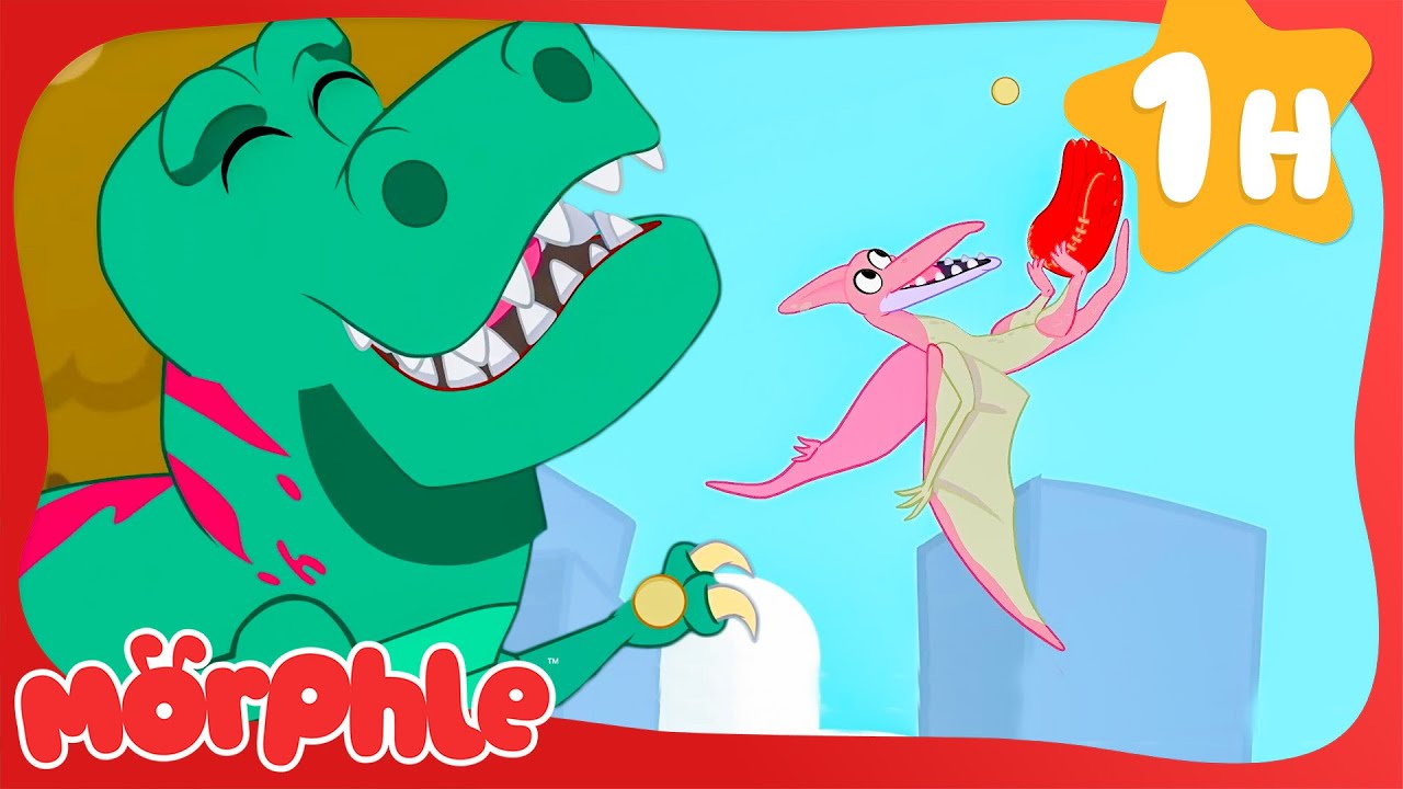Morphle Dinosaurs 🦖Dinosaur Hits A Home Run 🦕 Cartoons for Kids | Cartoon Compilation