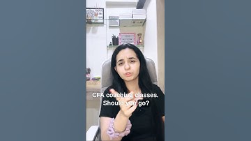 How To Select Which CFA Coaching Class To Go To | Mark Meldrum, Sanjay Saraf | #shorts  #cfaexam