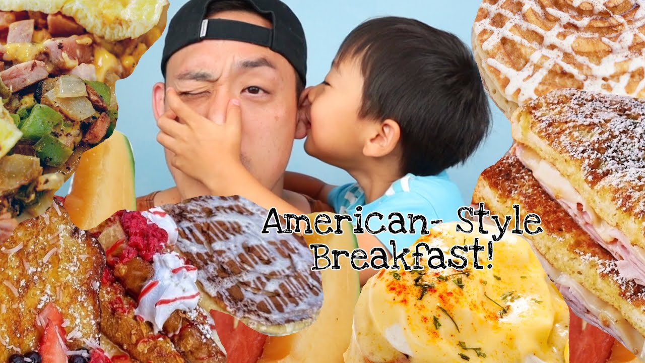 HUGE AMERICAN STYLE BREAKFAST! YouTube