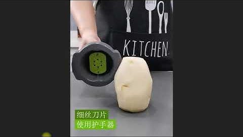 3blades Fruit Cutter Nut Shredder Rotary Drum Chopper For Kitchen Tool