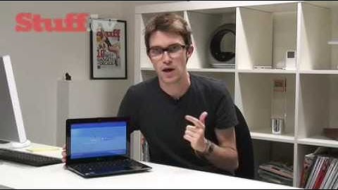 Asus Eee PC Seashell hands on video review